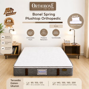 ORTHOBONE Springbed Orthopedic Bonel Plushtop 25CM