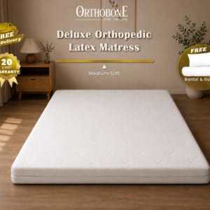 ORTHOBONE - KASUR LATEX (ORTHOPEDIC LATEX MATRESS TINGGI 20 CM)