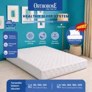 Orthobone 15CM – Kasur Kesehatan Orthopedic Dengan Bantal Gratis