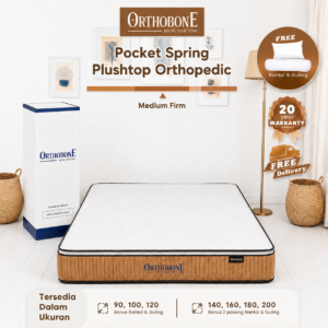 ORTHOBONE Pocket Spring Latex Extra Plushtop